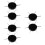 6Pièces Dotting Noir Acier Outils De 8