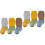 6Paires Bébé Grip Couleurs Variées Et 3