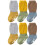 6Paires Bébé Grip Couleurs Variées Et 4