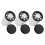 6Pièces Supports Brosse Transparent Pour Peinture 3