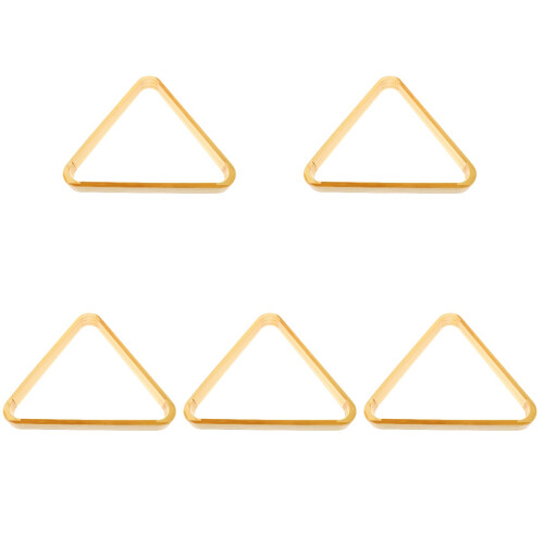 5Pièces Triangle Billard Rangement Fiable Accessoire Pool 2