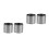 4Pièces Absorption Chocs Metalliques Protection 4