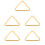 5Pièces Triangle Billard Rangement Fiable Accessoire Pool 6
