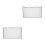 2Pièces Écran Projecteur Pliable Portable Polyester 5