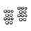 20Pièces Embouchures Noires Clarinette Accessoires Utiles Et Durables 5