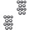 20Pièces Embouchures Noires Clarinette Accessoires Utiles Et Durables 4