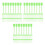 3000Pièces Sceaux Anti-Manipulation Extincteur Plastique Vert Durable 5