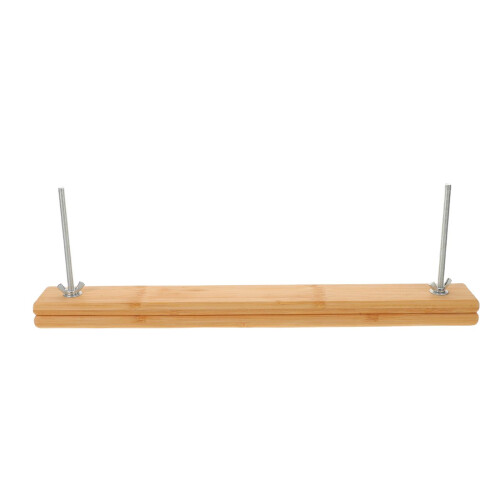 1Ensemble Presse À Relier Bois Solide Khaki Avec Vis Acier Ajustable