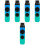 5Ensembles Kazoo Enfant Multi Couleurs Instrument Portable Et Durable 6