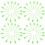 3000Pièces Sceaux Anti-Manipulation Extincteur Plastique Vert Durable 3
