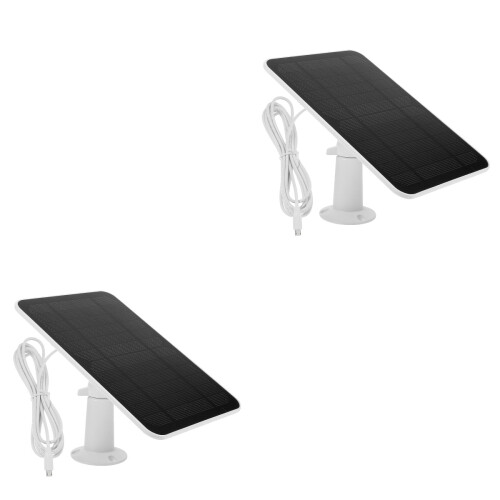 2Pièces Solaire Puissance 4W Pour Caméra Usage 2