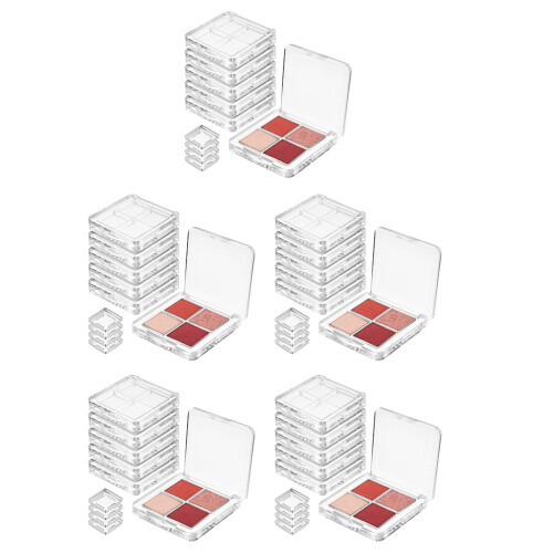30Pièces Palette Cosmétiques Transparente Diviseurs Solides 2