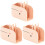 3Pièces Cache Robinet Silicone Beige Bébé Cartoon 3