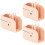3Pièces Cache Robinet Silicone Beige Bébé Cartoon 6