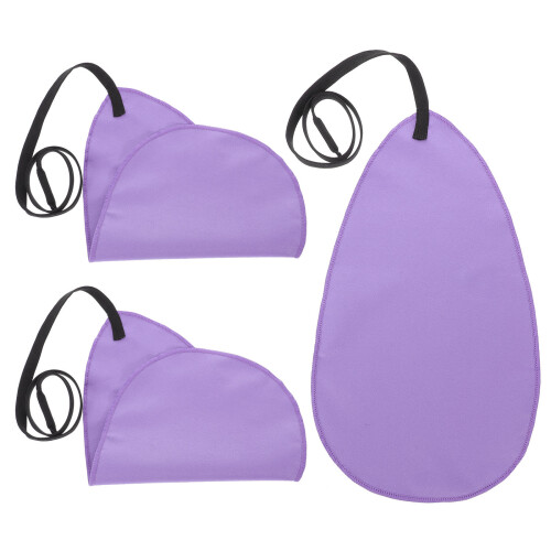 9Pièces Tissus De Nettoyage Microfibre Violet Pour Instruments À Vent 2
