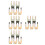 20Pièces Fixations Métal U Clips Câble Auto Résistants 5
