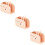 3Pièces Cache Robinet Silicone Beige Bébé Cartoon 8