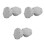 6Pièces Capuchons Gris Compatibles Enfant Intérieur 6