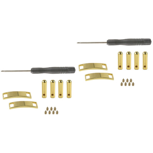 2Ensembles Kit Reparation Chaussures Aglets Métal Tour 2