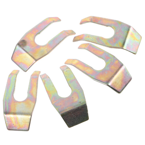 20Pièces Fixations Métal U Clips Câble Auto Résistants 1