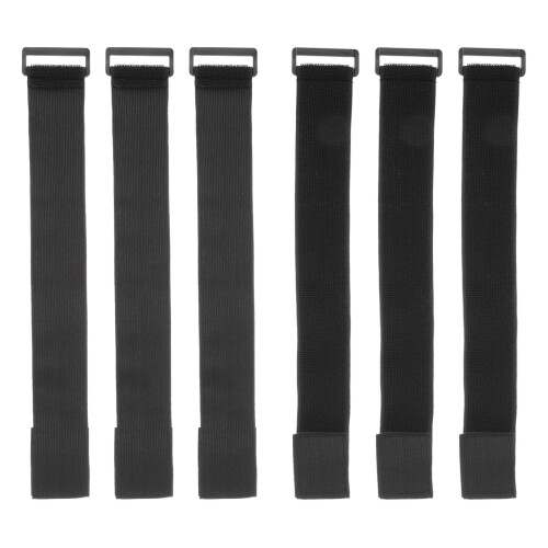 18Pièces Bandes Adhésives Noires Pour Usage