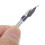15Pièces Plumes De Stylo Acier Inoxydable Argentées 4