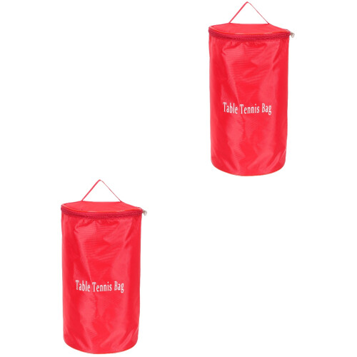 2Pièces Pochette De Rangement Boules Pingpong Portable 2