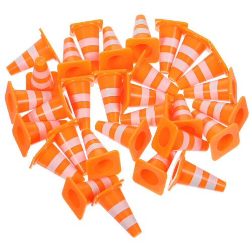 160Pièces Cônes Mini Orange De Jeu Éducatif 1