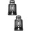 2Pièces Et Robuste En Fer Pour Usage Extérieur Noir 8