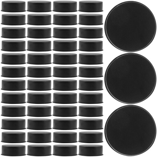 400Pièces Capuchon Charnière Noir Protection Pour Portes 1