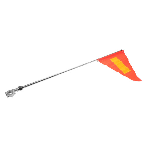 4Pièces Drapeaux Réfléchissants Pour Et Avec Tige En Acier 1