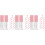 45Pièces Tubes Gloss Et Rose Compact Applicateur Wand 6