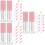 45Pièces Tubes Gloss Et Rose Compact Applicateur Wand 9