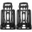 2Pièces Et Robuste En Fer Pour Usage Extérieur Noir 4