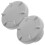 6Pièces Capuchons Gris Compatibles Enfant Intérieur 3