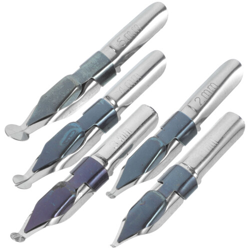 15Pièces Plumes De Stylo Acier Inoxydable Argentées 1