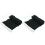 2Pièces Filet Rechange Polyvalent Noir, Pour Badminton Volley 2