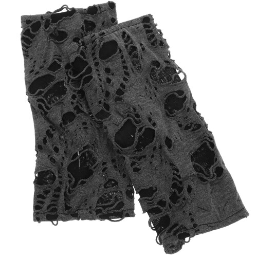 5Paires Punk Doigts Polyester Pour Costume Goth 2