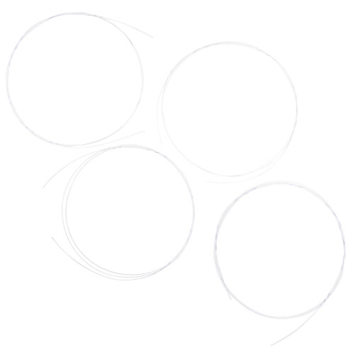 4Ensembles Jeu Cordes Nylon Ukulélé Blanches Confort Et Longévité 1