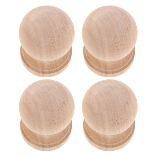 8Pièces Embouts Bois Clarun Décor