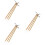 9Pièces Ensemble Pinceaux Poils De Beige École 6