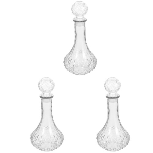 3Pièces Décanteur Transparent Verre À Vin Pour 1