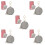 5Pièces Range Portable Cuir Zippé Clip Multifonction 6