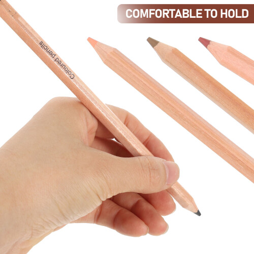 36Pièces Crayons De Dessin Multicolores Crayons Graphite Pour Artistes 2