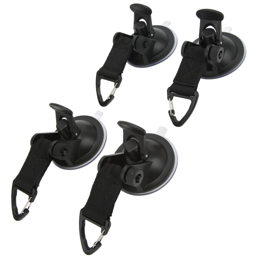 4Pcs Heavy Duty Pvc Car Tent Suction Cups For Outdoor Travel 6901375478309