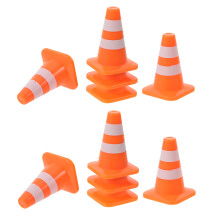 48Pièces Cônes Miniatures En ABS Pour Jeux De Route Et Décoration