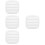 4Pièces Couverture De Ventilation Rv Durable Abs+acier 9