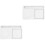 2Pièces Porte-Notes Adhesives Sublimation Mdf Pour Maison 5