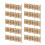 20Pièces Miniature En Bois Pour Maquette 1:50 1