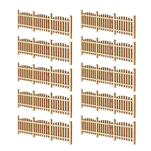 20Pièces Miniature En Bois Pour Maquette 1:50